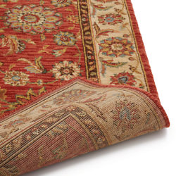 Living Treasures Runner Rug Rust